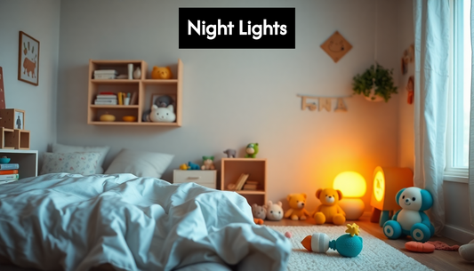 Warm night light in a children's bedroom: the ultimate safety & sleep guide
